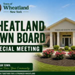 Wheatland Town Board Special Meeting